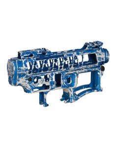 Zestaw Specna Arms x Mancraft CNC Speedsoft Splash Anodised do replik M4/M16 Niebieski