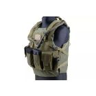 Kamizelka taktyczna typu Chest Rig - czarna