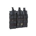 Potrójna ładownica typu Open na magazynki M4/M16 Specna Arms Tactical MC Black