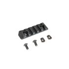 Szyna ERS™ M-LOK 5 slotów - czarna