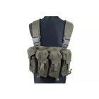 Kamizelka taktyczna typu Chest Rig - oliwkowa