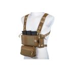 Kamizelka taktyczna typu Chest Rig Specna Arms Tactical Adaptive V2 Tan