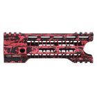 Zestaw Specna Arms x Mancraft CNC Speedsoft Splash Anodised do replik M4/M16 Czarno-Czerwony