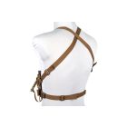 Minimalistyczna kamizelka typu Chest Rig Wosport VE-108 Coyote Brown