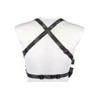 Minimalistyczna kamizelka typu Chest Rig Wosport VE-108 MC Black