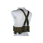 Kamizelka Low-Vis typu Chest Rig - Oliwkowy