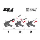 Rock River Arms M4/AR15 SA-E03 EDGE Gen.2 Karabin szturmowy AEG 14.5" - Half-Tan