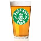 Szklanka do piwa - GUNS AND BEER