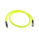 Wąż HPA EPeS Mk. IV S&F z oplotem 100 cm Neonowa Zieleń