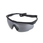 Okulary ochronne Swiss Eye Blackhawk Czarne