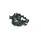 Klipsy na szynę RIS 22 mm 60x - BK