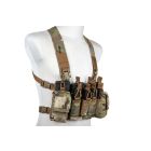 Kamizelka Chest Rig Pew Tactical typu D3CR-X CR02 MC