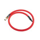 Wąż HPA EPeS Mk. IV S&F z oplotem 80 cm Czerwony