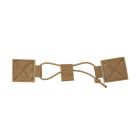 Mocowanie radia do kamizelek taktycznych D3CRM Wosport Coyote Brown