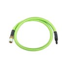 Wąż HPA EPeS Mk. IV S&F z oplotem 80 cm Zielony