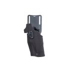 Kabura Wosport GB-87 z adapterem i płetwą (wersja leworęczna) Czarna