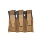 Potrójna ładownica magazynkowa z klapą Wosport Coyote Brown