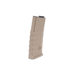 Magazynek Hi-cap 360 kulek CAA do replik typu M4/M16 Flat Dark Earth