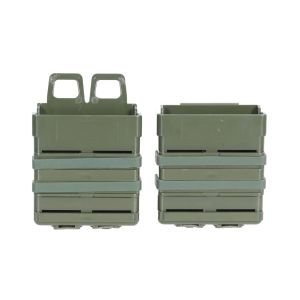 Podwójna ładownica SATAC Open III (L) na magazynki 7,62mm Oliwkowa