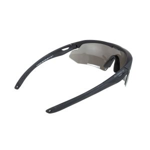 Okulary ochronne Swiss Eye Nighthawk Czarne